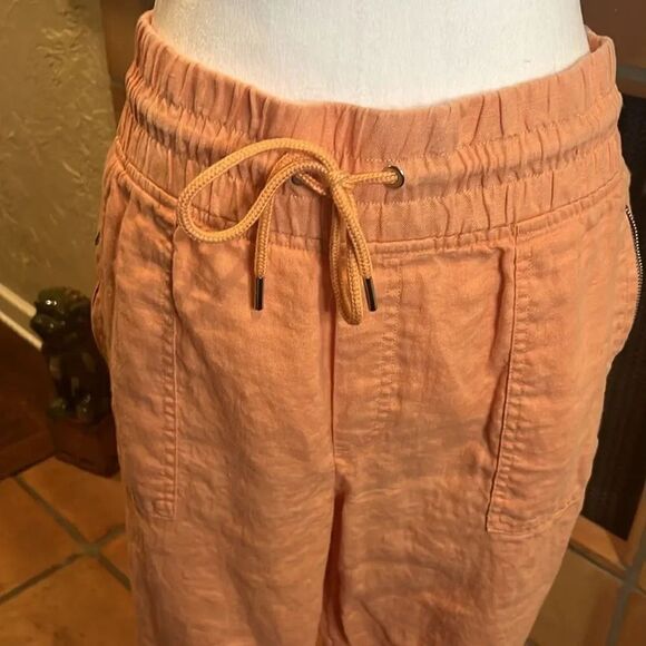 Athleta Melon Cabo Linen Jogger Pant, 16! - Picture 2 of 10